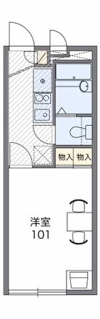 レオパレスブルーヒルズＨＫの物件間取画像